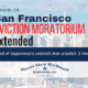 San Francisco extends eviction moratorium